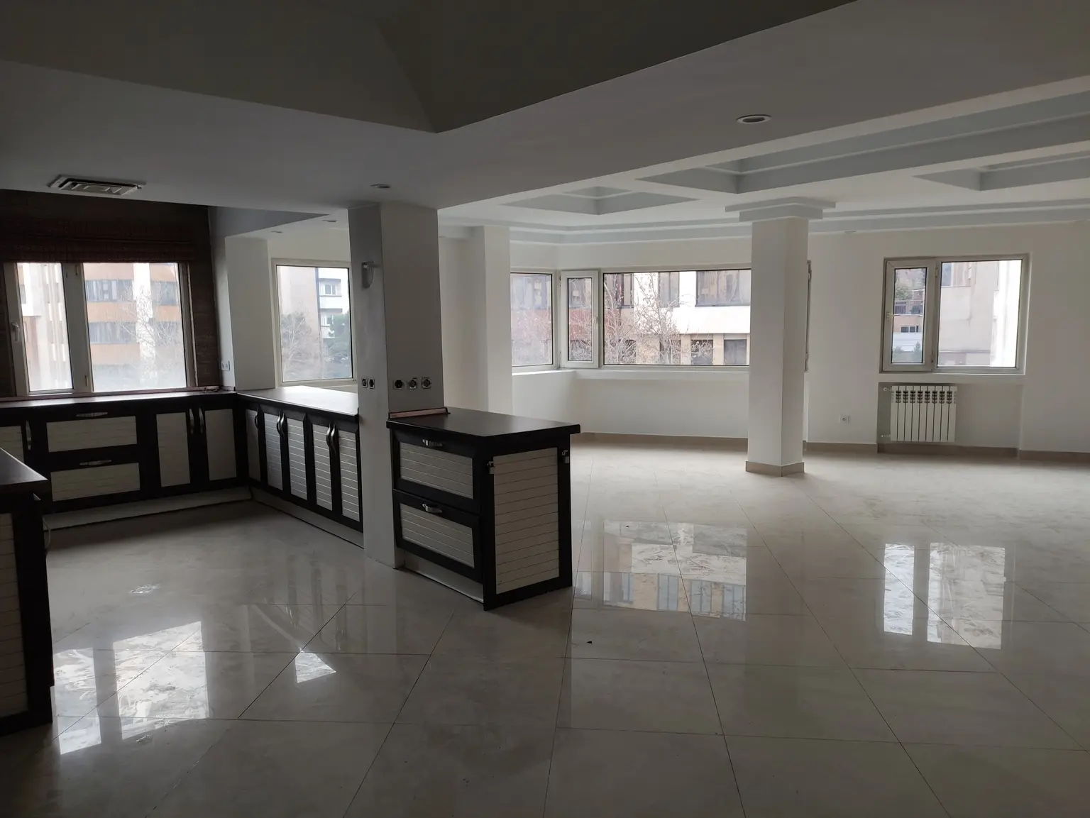 اجاره آپارتمان باموقعیت اداری ۱۵۰متر در سعادت آباد