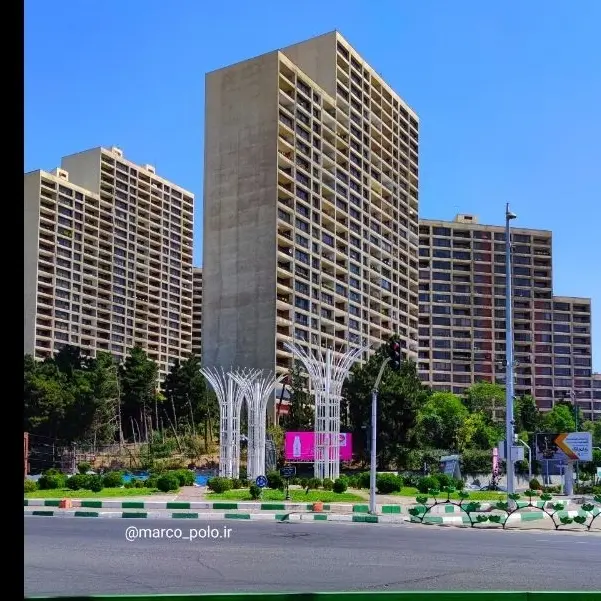 بهترین قیمت آپارتمان در برج حافظ شهرک غرب ۲۱۱ متری در برج شاهگلی شهرک غرب