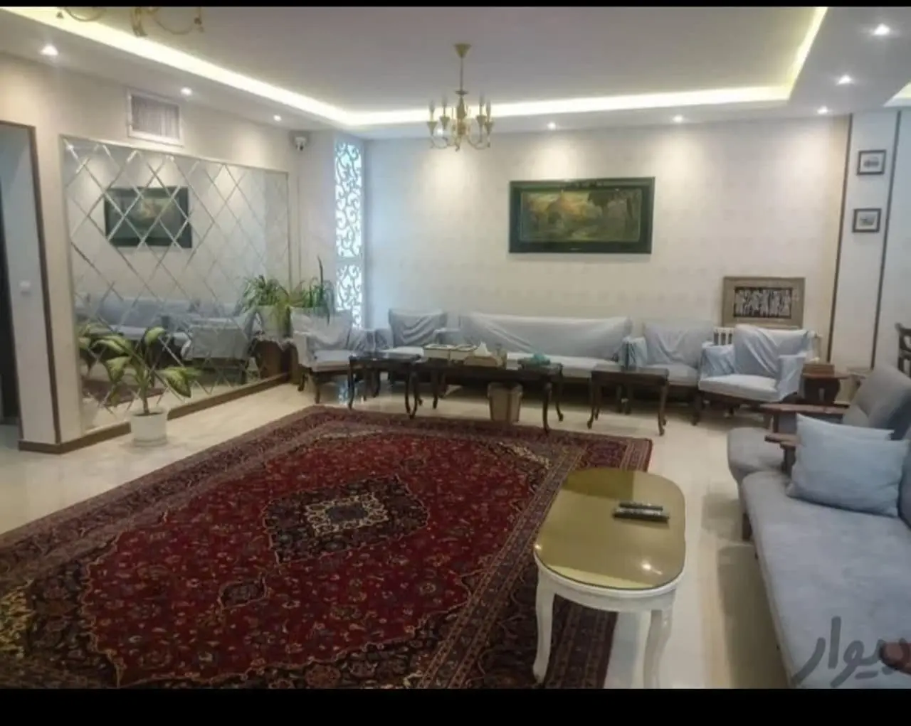 اجاره اپارتمان در سعادت اباد 135متری شیک نوساز سعادت اباد